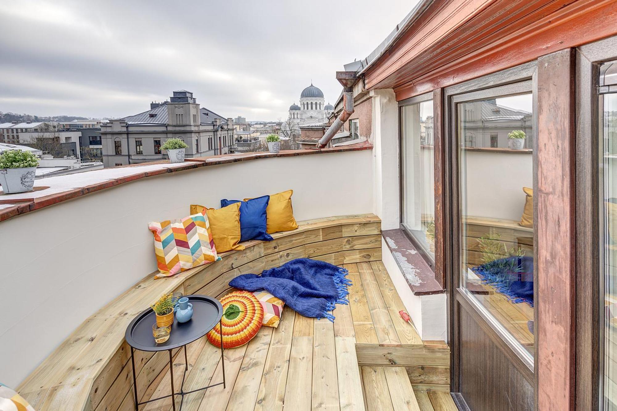 Funky Penthouse City Center Kowno Zewnętrze zdjęcie